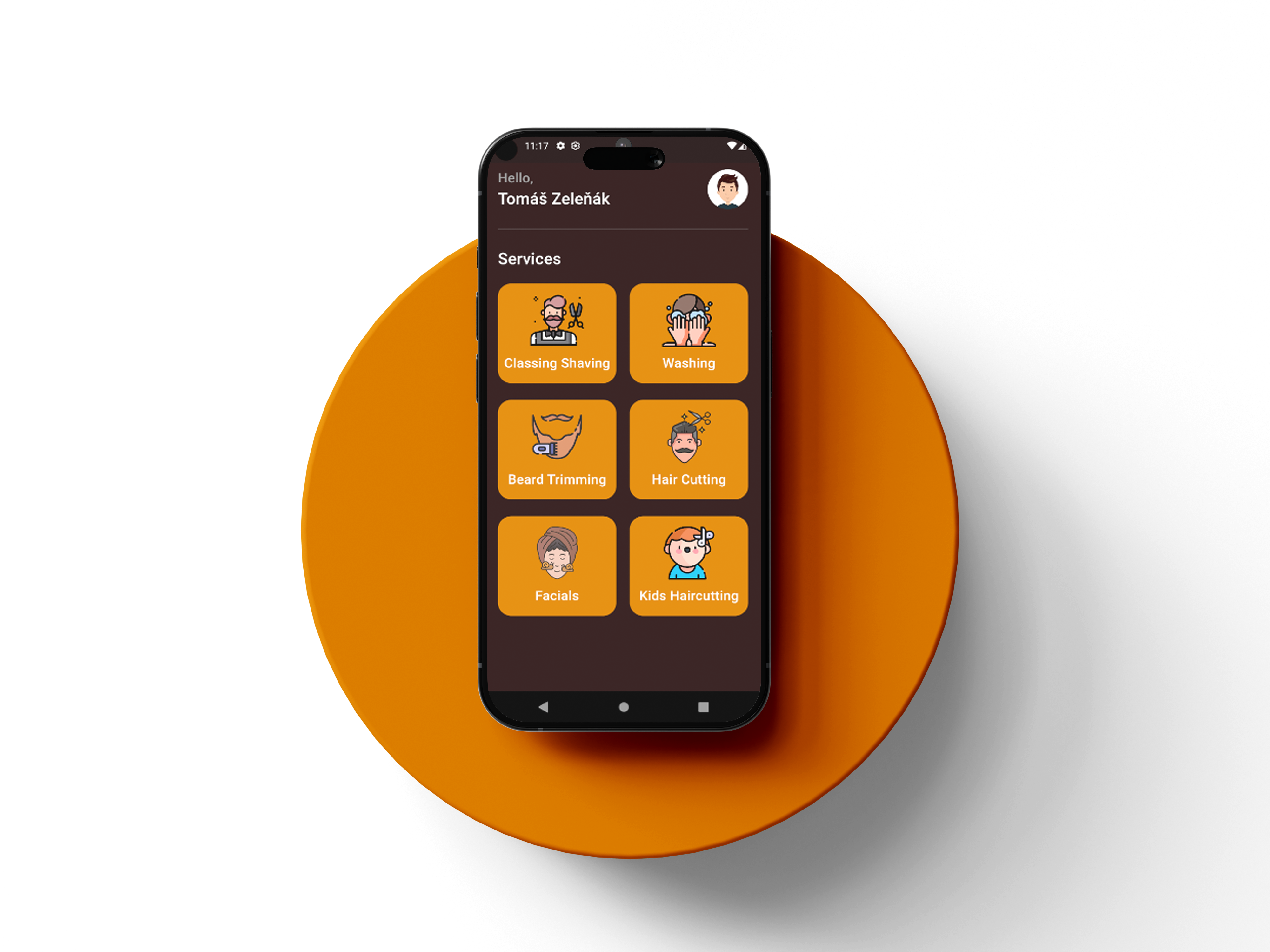 Barber Booking Project Photo